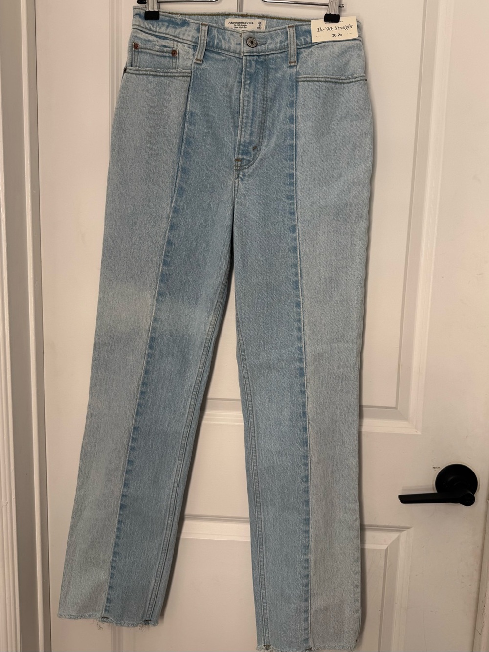 Abercrombie & Fitch 90s straight ultra high rise jeans